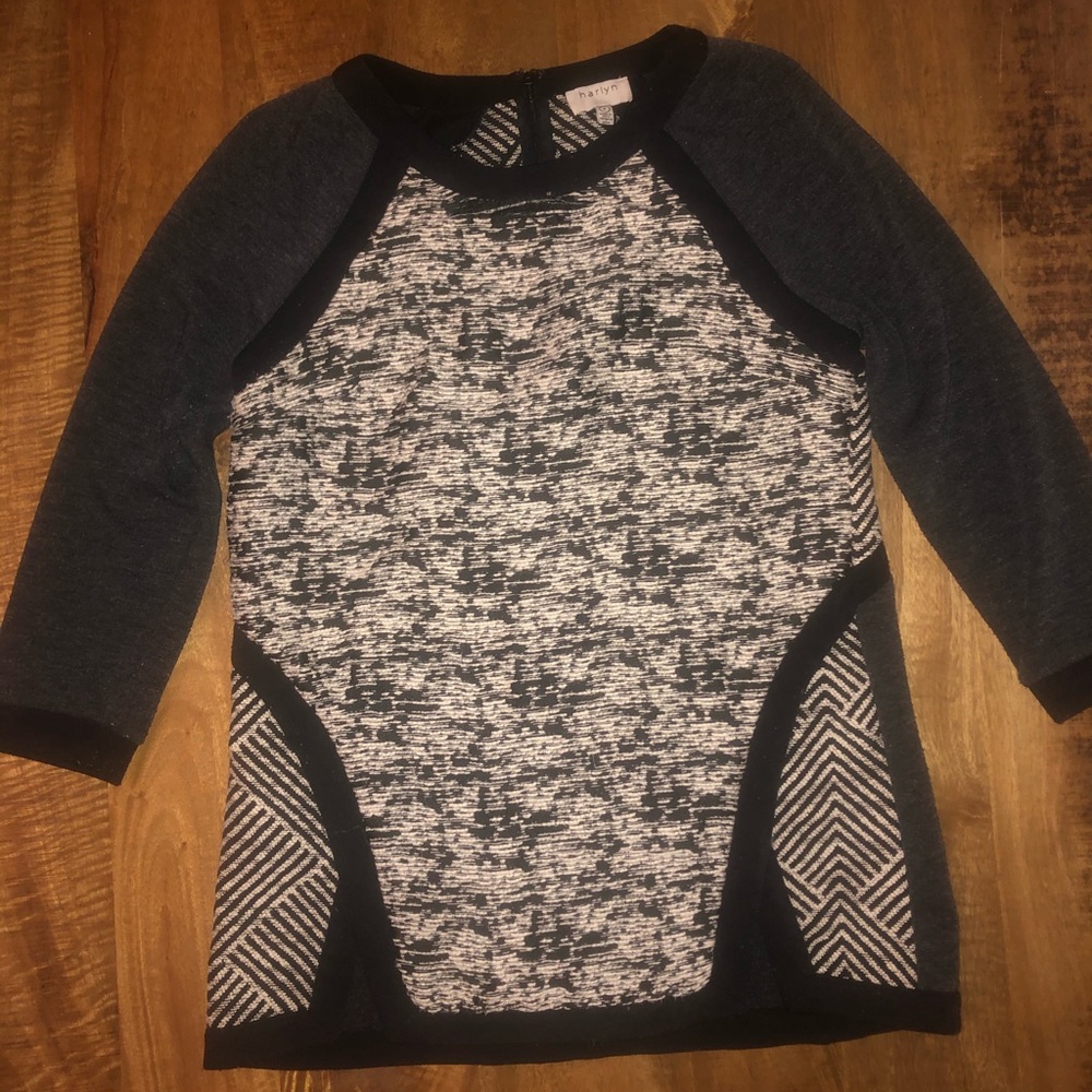 Woven sweater